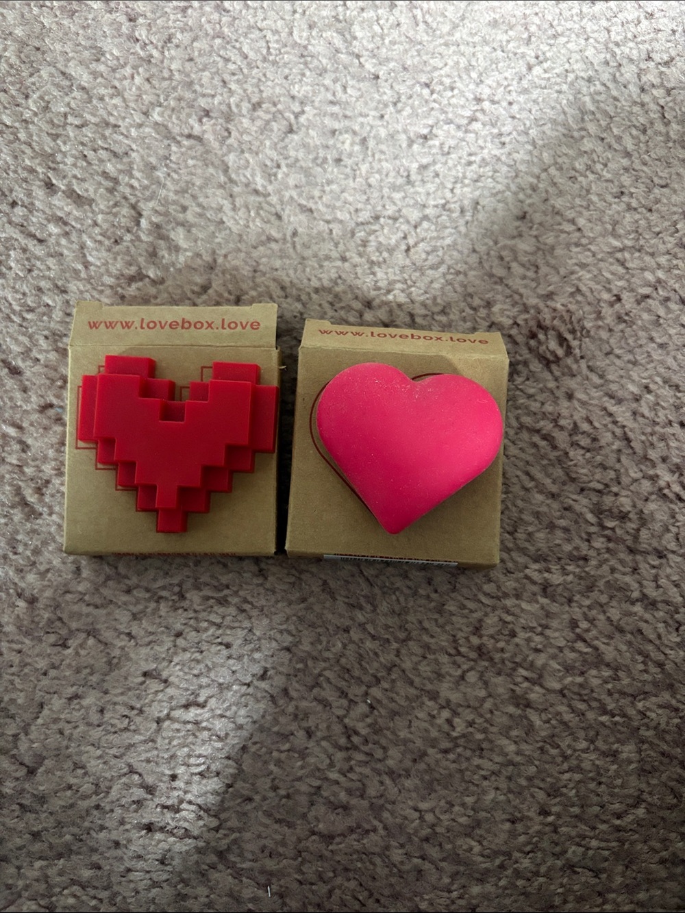 Love Box Heart Spinners